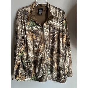 Realtree Edge Scent Factor Men's 3XL Camo Hunting Jacket Full Zip